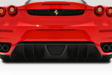 2005-2009 Ferrari F430 AF-1 Rear Diffuser (GFK) - 1 Piece