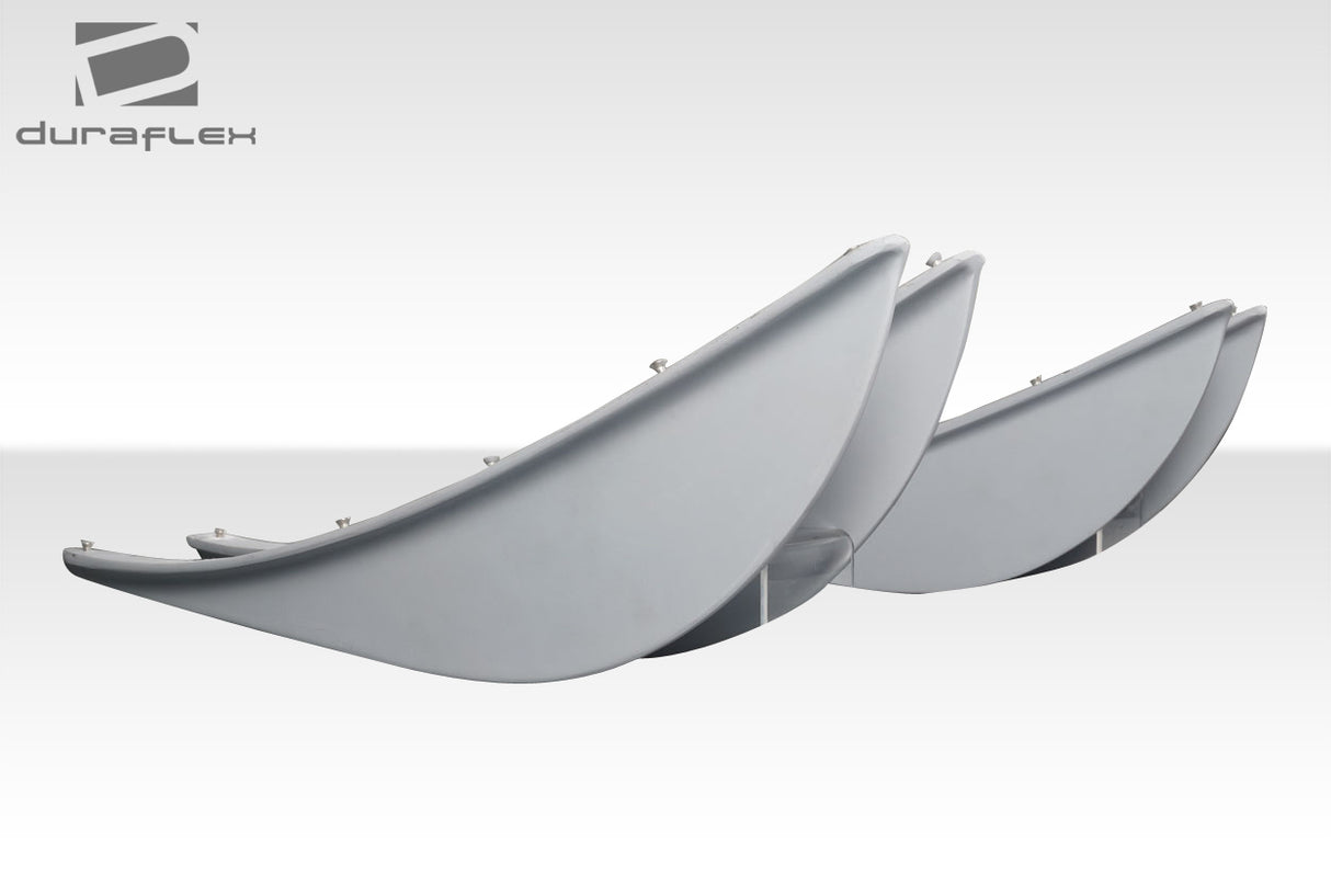 2005-2009 Ferrari F430 AF-1 Rear Diffuser Fins (GFK) - 4 Piece
