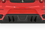 2005-2009 Ferrari F430 AF-1 Rear Diffuser Fins (GFK) - 4 Piece
