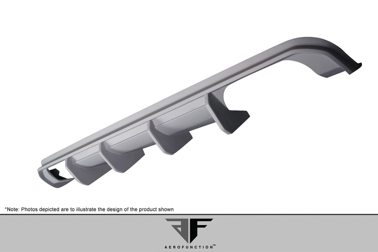 2014-2018 BMW X5 F15 AF-2 Rear Diffuser (GFK) - 1 Piece