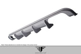 2014-2018 BMW X5 F15 AF-2 Rear Diffuser (GFK) - 1 Piece