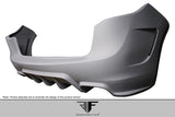 2011-2014 Porsche Cayenne AF-4 Rear Bumper (GFK) - 1 Piece