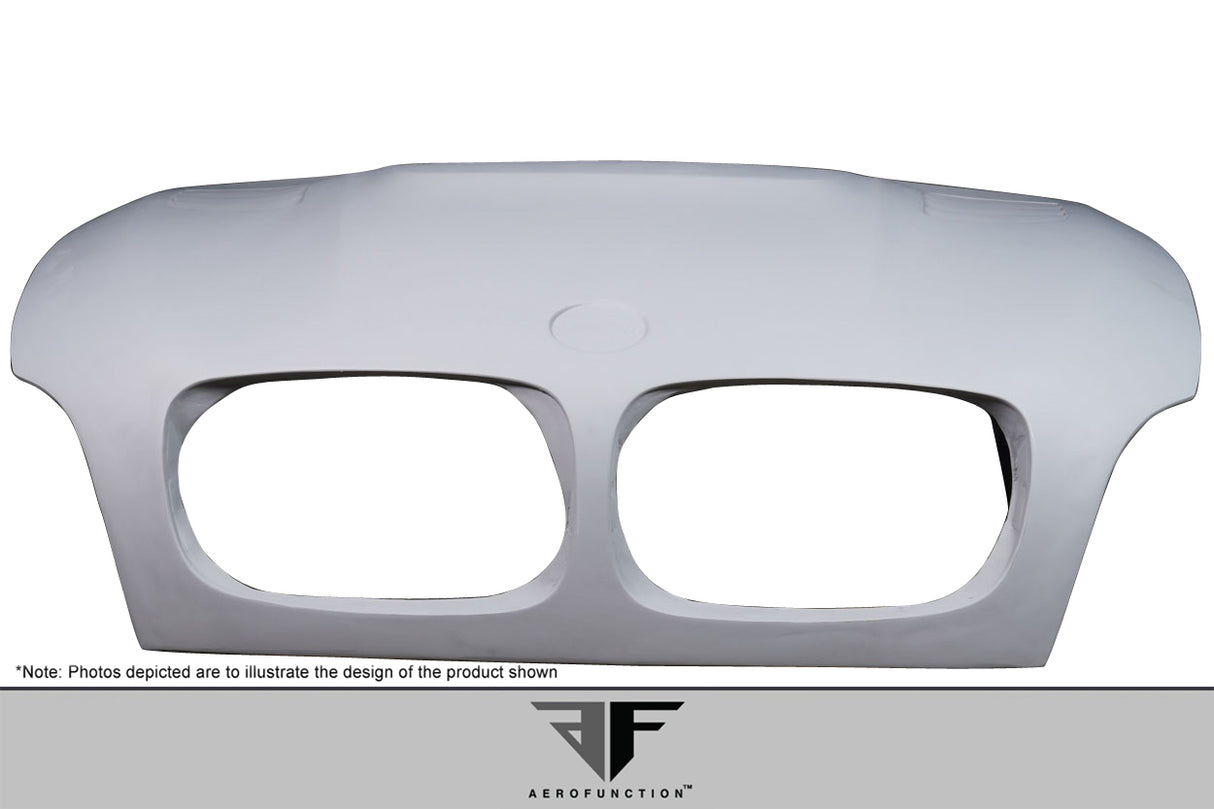 2008-2014 BMW X6M E71 E72 AF-1 Hood (GFK) - 1 Piece