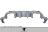 2016-2021 BMW M2 F87 AF-1 Rear Diffuser (GFK) - 1 Piece