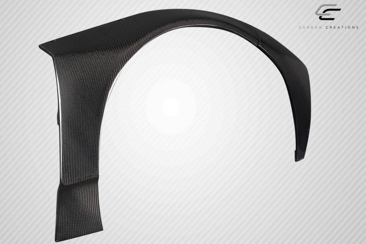 2020-2023 Chevrolet Corvette C8 Carbon Creations Gran Veloce Wide Body Front Fender Flares - 4 Pieces