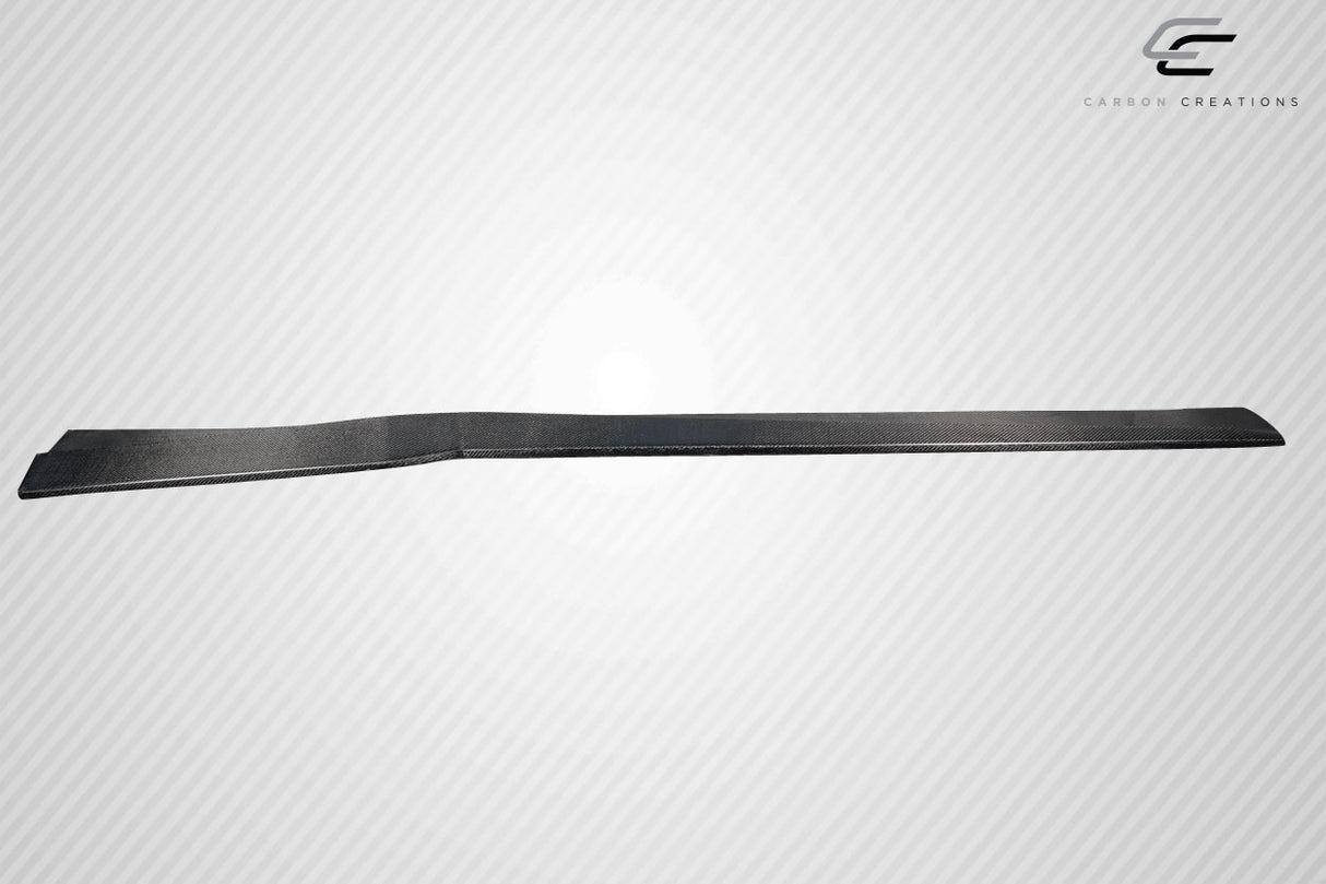2020-2023 Chevrolet Corvette C8 Carbon Creations Gran Veloce Wide Body Side Skirt Rocker Panel Splitters - 2 Pieces