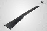2020-2023 Chevrolet Corvette C8 Carbon Creations Gran Veloce Wide Body Side Skirt Rocker Panel Splitters - 2 Pieces