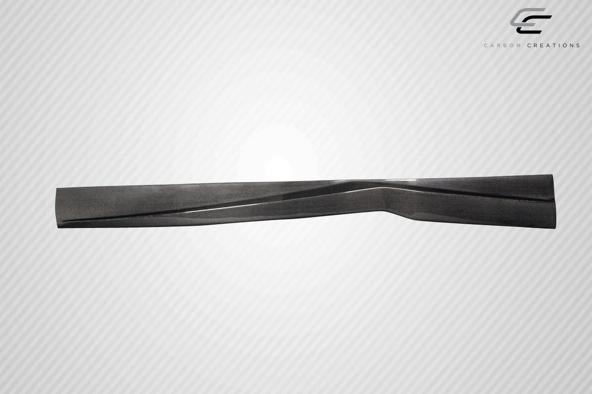 2020-2023 Chevrolet Corvette C8 Carbon Creations Gran Veloce Wide Body Side Skirt Rocker Panel Splitters - 2 Pieces