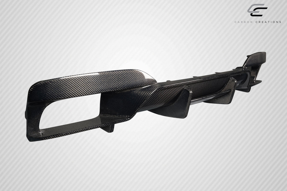 2011-2019 BMW 6 Series F06 F12 F13 Carbon Creations Sceptre Rear Diffuser - 3 Pieces