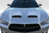 2011-2014 Dodge Charger Duraflex Redeye Look Hood - 1 Piece