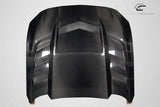2018-2023 Ford Mustang Carbon Creations Interceptor Hood - 1 Piece
