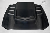 2013-2014 Ford Mustang Carbon Creations Interceptor Hood - 1 Piece