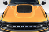 2021-2023 Ford Bronco Duraflex GT500 V2 Hood - 1 Piece