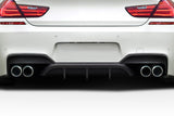 2011-2019 BMW 6 Series M6 F06 F12 F13 Duraflex Avani Rear Diffuser - 1 Piece