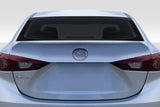 2014-2018 Mazda 3 Sedan Duraflex Axial Rear Wing Spoiler - 1 Piece