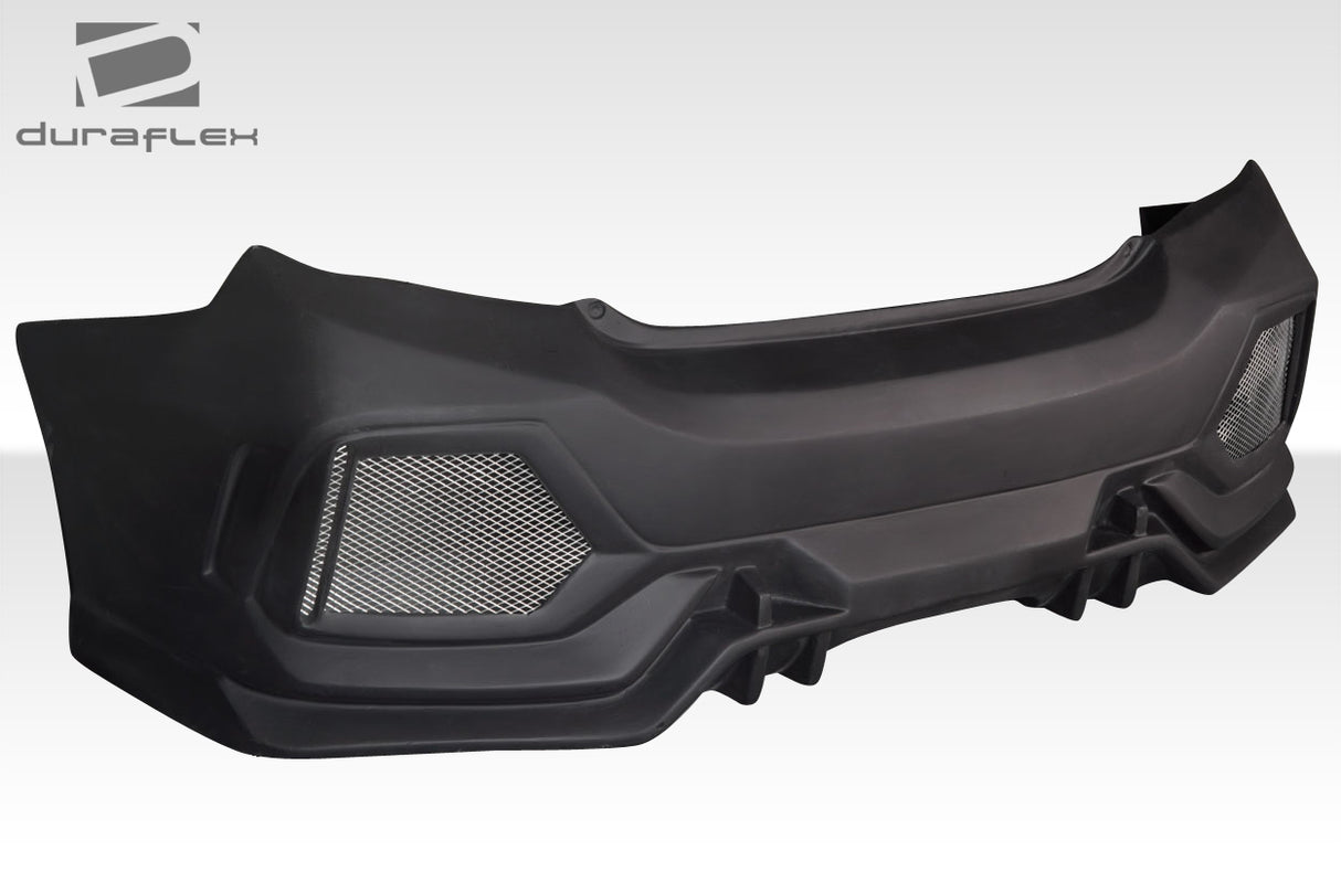 2012-2015 Honda Civic Duraflex FK8 Style Rear Bumper - 1 Piece