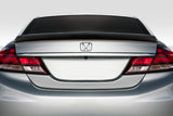 2012-2015 Honda Civic 4DR Duraflex Kipa Rear Wing Spoiler - 1 Piece