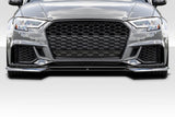 2017-2022 Audi RS3 Duraflex Apex Front Lip Spoiler Air Dam - 1 Piece
