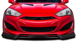 2013-2016 Hyundai Genesis Coupe 2DR Carbon Creations Greva Front Lip Spoiler Air Dam - 3 Pieces