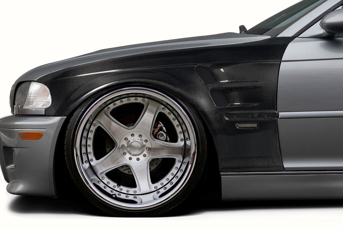 2000-2006 BMW 3 Series M3 E46 Carbon Creations Savala Front Fenders - 2 Pieces
