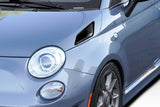 2012-2019 Fiat 500 Abarth Duraflex Kima Hood Side Vents - 2 Pieces