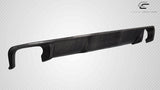 2011-2016 BMW 5 Series F10 4DR Carbon Creations Wave Rear Diffuser - 1 Piece