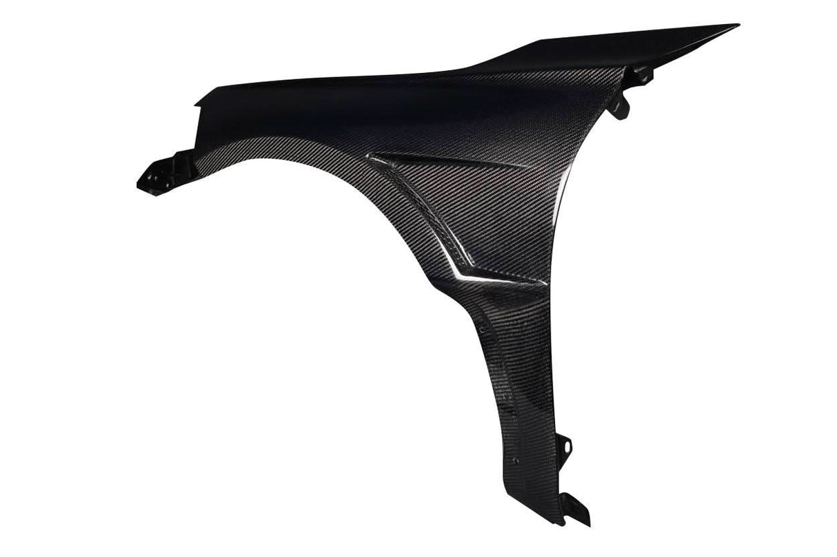 2023-2025 Honda Civic Type R Akora Style Front Fenders - Carbon Fiber