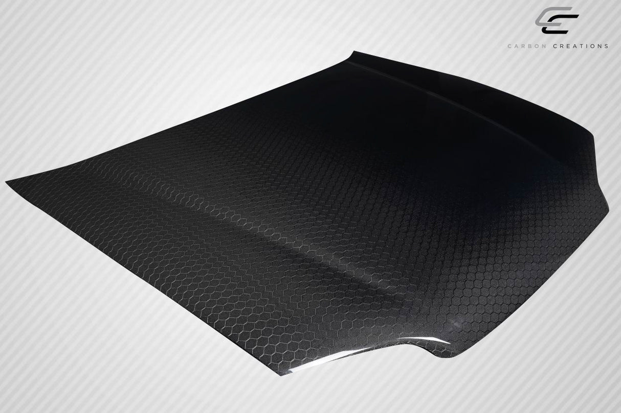 1992-1995 Honda Civic 2DR / HB Carbon Creations Geo6ix Dritech OEM Look Hood - 1 Piece