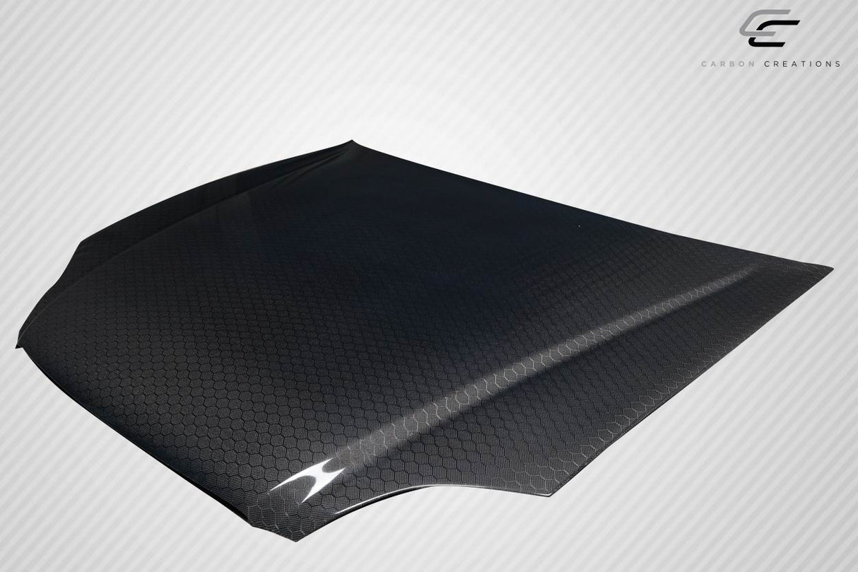 1999-2000 Honda Civic Carbon Creations Geo6ix Dritech OEM Look Hood - 1 Piece