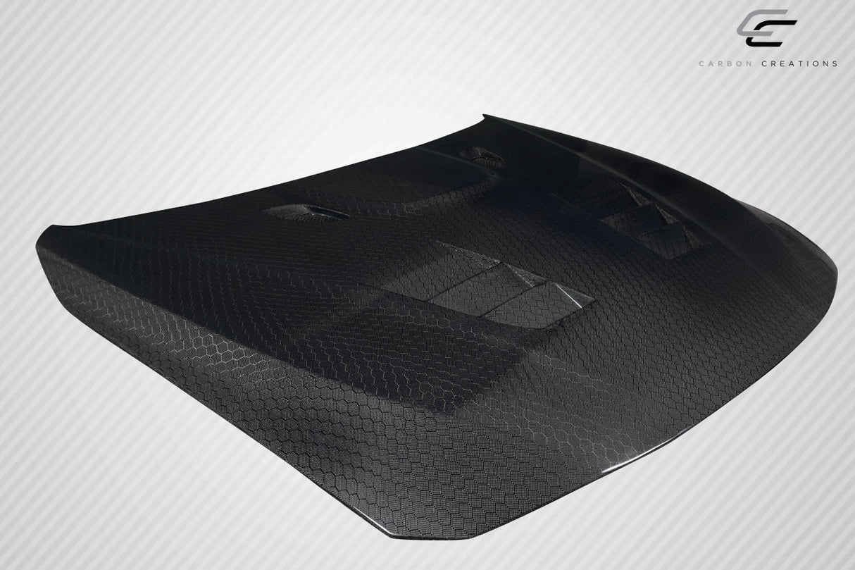 2012-2018 BMW 3 Series F30 / 2014-2020 4 Series F32 Carbon Creations Geo6ix DriTech Eros Version 1 Hood - 1 Piece