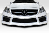 2012-2018 Mercedes CLS Class W218 Duraflex Vector Wide Body Front Bumper Cover - 1 Piece