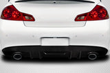 2010-2015 Infiniti G Sedan G35 G37 Q40 Carbon Creations Avera Rear Diffuser - 1 Piece