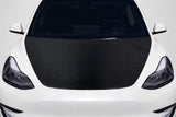 2018-2022 Tesla Model 3 Carbon Creations OEM Look Hood - 1 Piece