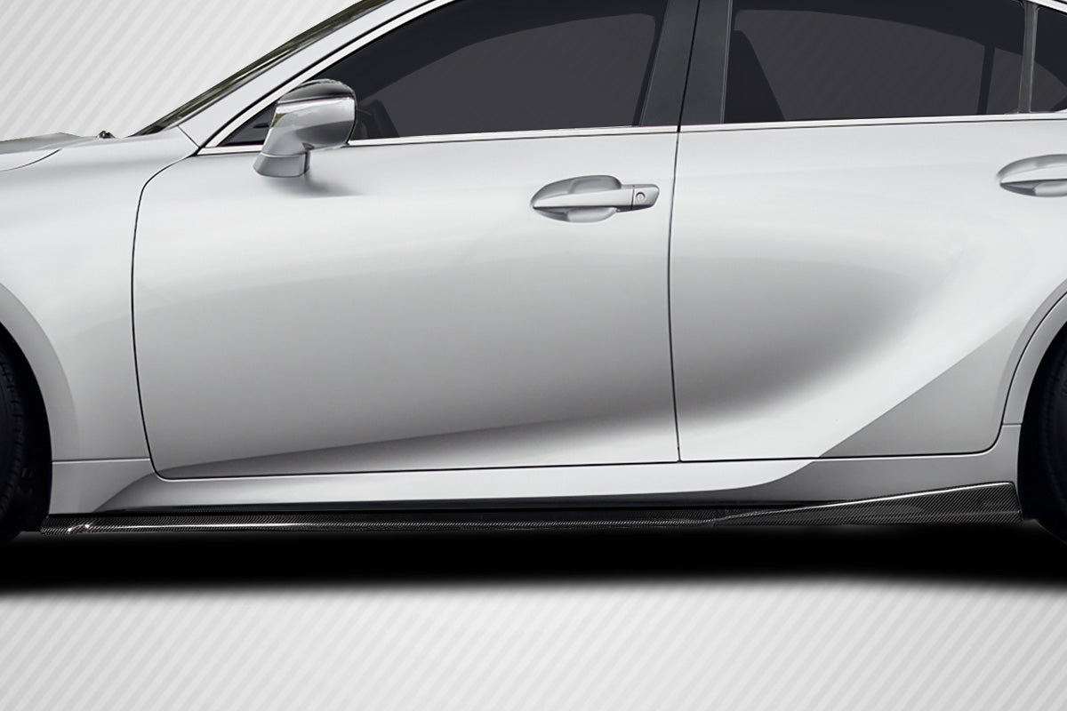 2021-2023 Lexus IS300 IS350 Carbon Creations Geisha Side Skirt Rocker Panels - 2 Pieces