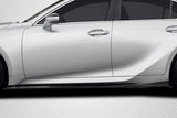 2021-2023 Lexus IS300 IS350 Carbon Creations Geisha Side Skirt Rocker Panels - 2 Pieces