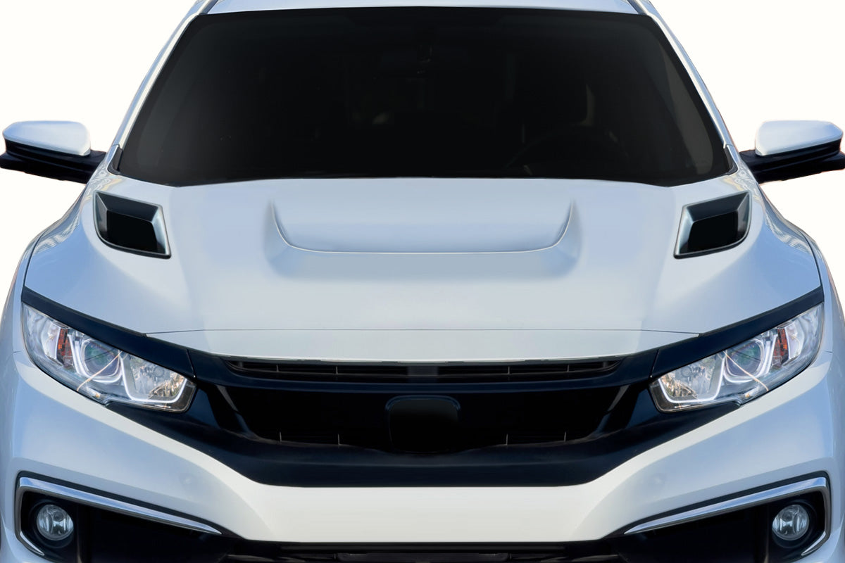 2016-2021 Honda Civic Duraflex Shingo Hood - 1 Piece