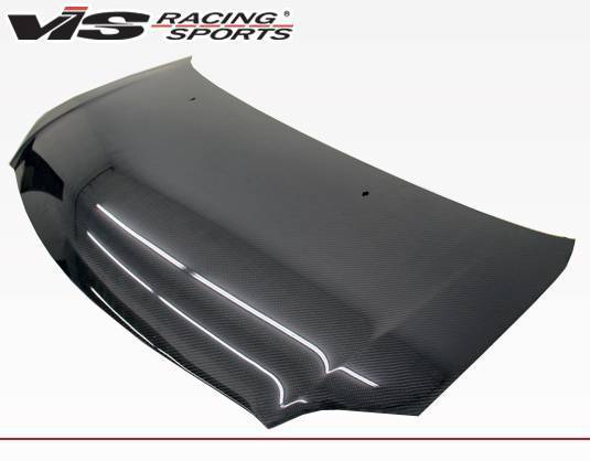 2011-2013 Scion TC 2 doors OEM Style Carbon Fiber Black Hood