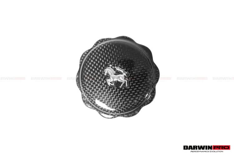 2010-2026 Ferrari (ALL MODELS) Autoclave Carbon Fiber Oil Cap cover