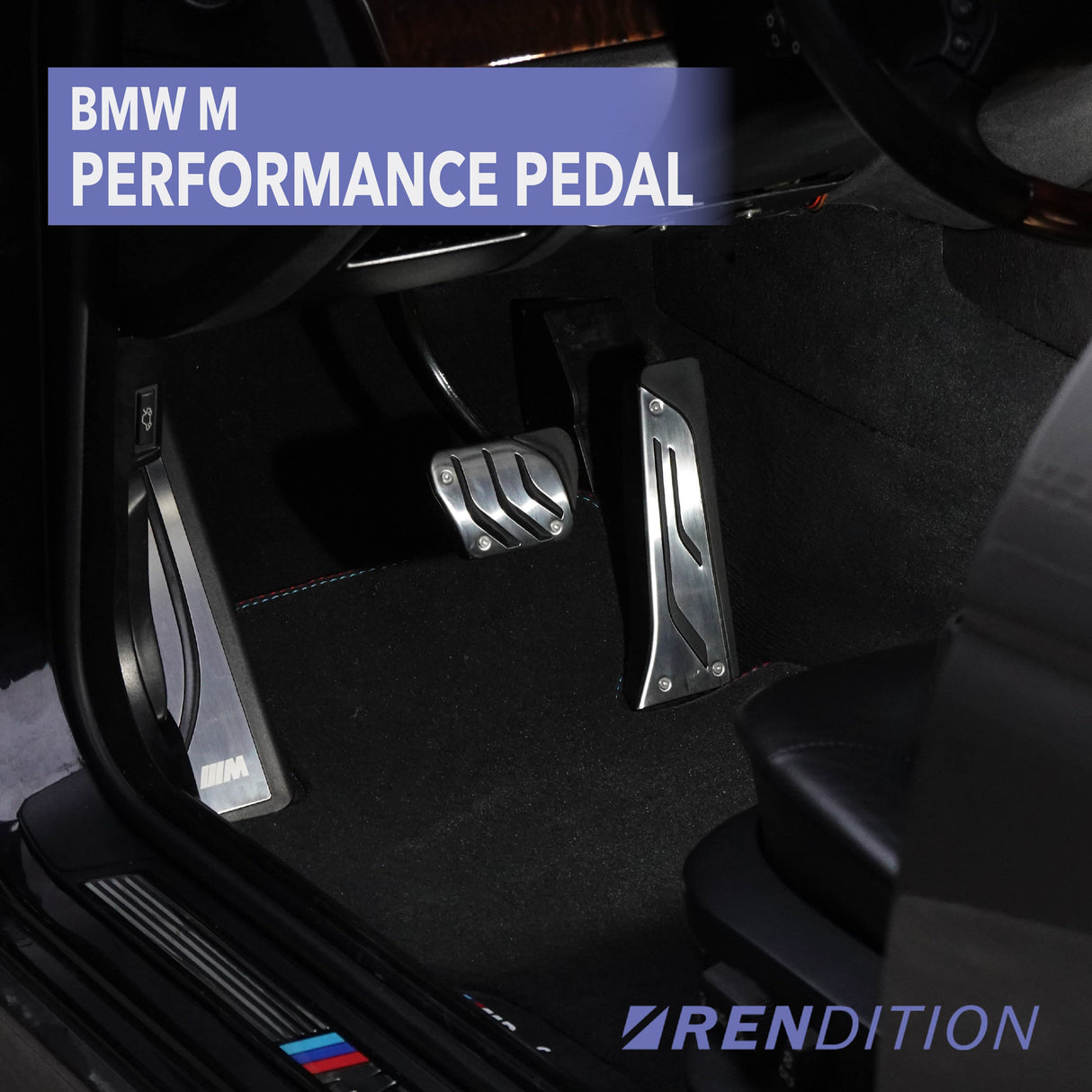 BMW M PERFORMANCE PEDAL FOR ALL BMW E36 E46 E90 E92 E34 E39 E38 E60 F10 F30 F32 F80 F82
