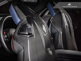 AutoTecknic Dry Carbon Full Seat Back Cover Set - BMW G87 M2