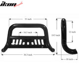 2008-2010 Ford F250 F350 F450 F550 Super Duty 3" Black Bull Bar Steel