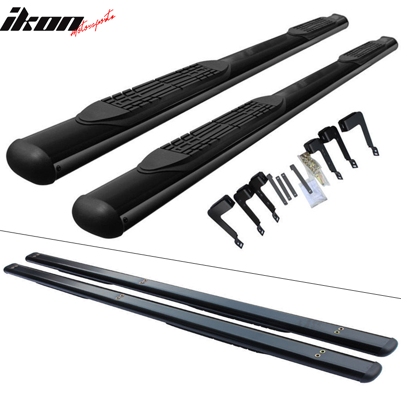 2007-2021 Toyota Tundra Extended Cab 4" Oval Side Running Board Steel
