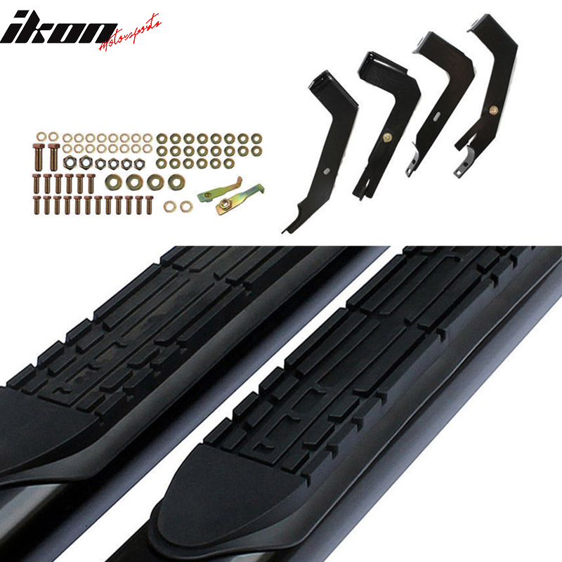 2007-2021 Toyota Tundra Extended Cab 4" Oval Side Running Board Steel