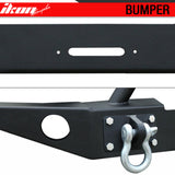 2007-2017 Jeep Wrangler JK Front Bumper Guard Winch Plate Steel