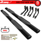 2004-2017 Nissan Titan Crew Cab 5" Side Step Nerf Bars Running Boards