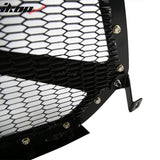 Fits 15-22 Ford F-150 Black Front Bumper Mesh Grille Guards