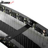 Fits 15-22 Ford F-150 Black Front Bumper Mesh Grille Guards