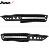 2014-2018 Silverado 1500 Black Bumper Bull Bar LED Lights Iron Steel