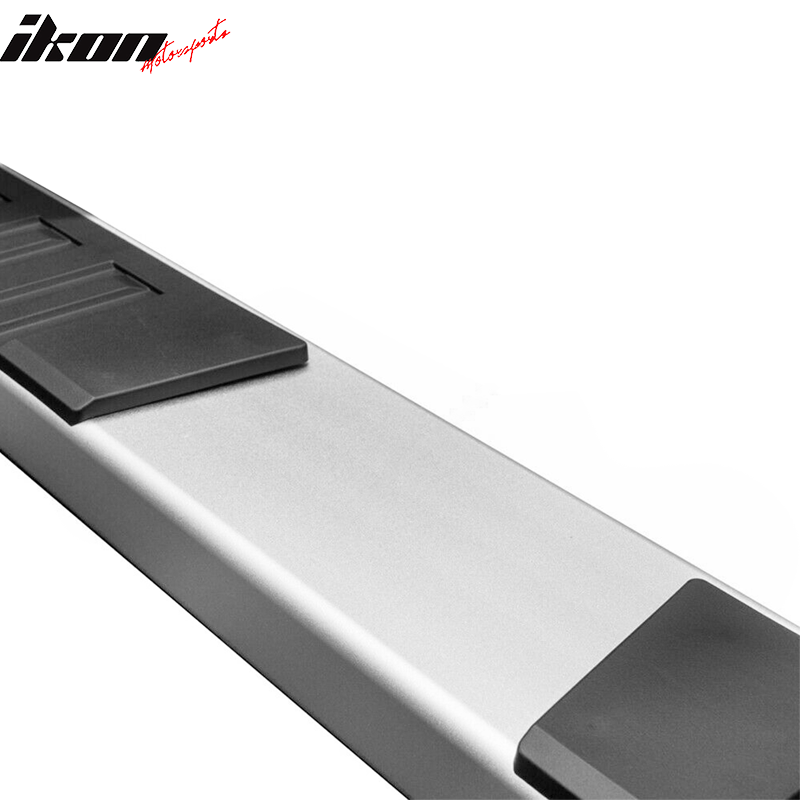 2015-2022 Ford F-150 F-250HD F350HD Silver Running Boards Aluminum