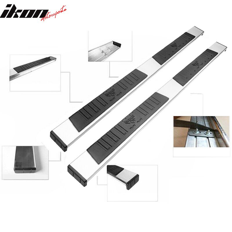 2009-2023 Dodge Ram 1500 2500 3500 Quad Cab 5" Side Step Bar Aluminum